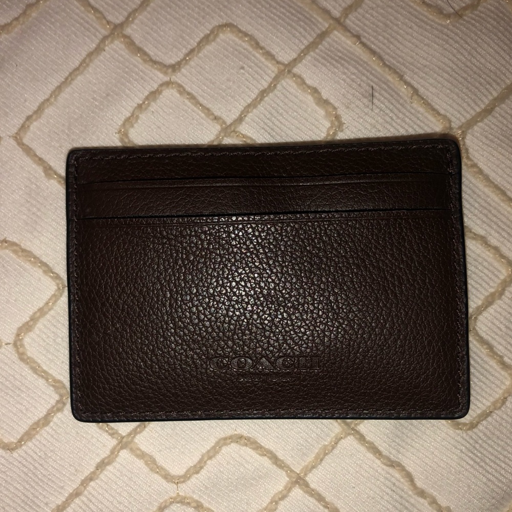 Coach card holder